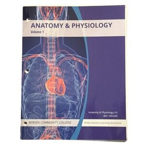Anatomy Physiology Volume 1 Robert J. Amitrano, Gerard J. Tortora BCC Textbook